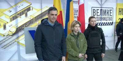 Премьер-министры Испании и Дании прибыли в Киев