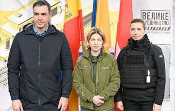 Премьеры Испании и Дании приехали в Киев на встречу с Зеленским