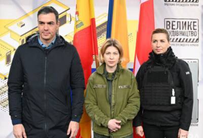 В Киев с визитом прибыли главы правительств Испании и Дании