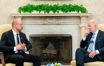 Премьер-министр Украины Шмыгаль встретился с президентом США Байденом