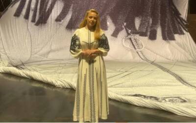 Кароль выступила на открытии выставки об Украине на Венецианской биеннале