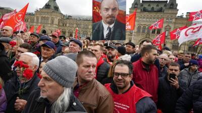 В Москве отметили день рождения Ленина