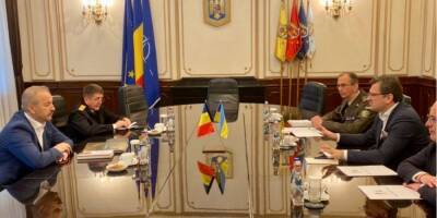«Едины в стремлении к безопасности в Черноморском регионе». Кулеба встретился с главами Минобороны и МИД Румынии