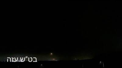 Ракета выпущена ночью из Газы по Израилю
