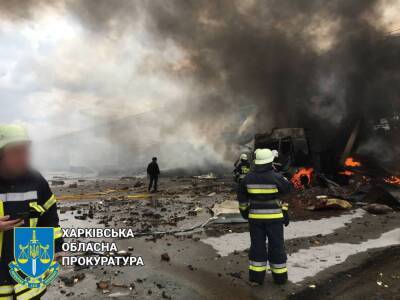 За сутки на Харьковщине из-за вражеских обстрелов спасатели тушили 23 пожара