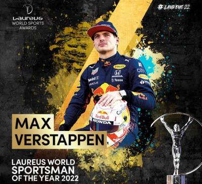 Макс Ферстаппен – «Спортсмен года» по версии Laureus
