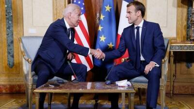 Эмануэль Макрон - Джо Байден - Байден поздравил Макрона и отметил совместную поддержку Украины - pravda.com.ua - США - Украина - Франция