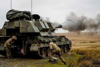 Британия направит в Украину 20 самоходных артиллерийских установок