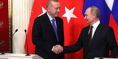 Эрдоган завтра проведет переговоры с Путиным