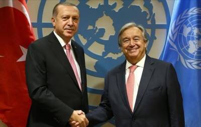 Генсек ООН и Эрдоган обсудили эвакуацию украинцев