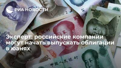 Эксперт Ермолкин: российские компании могут начать выпускать локальные облигации в юанях