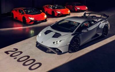 Lamborghini Huracan стал самым массовым автомобилем марки