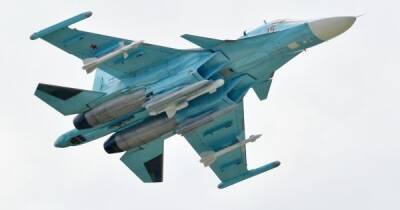 Появилось видео воздушного боя украинских ВВС с российским истребителем Су-34