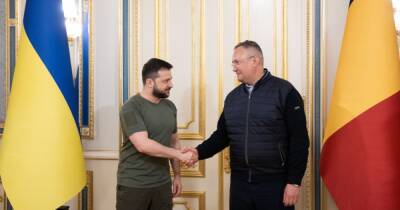 Зеленский встретился с премьером Румынии и призвал выйти на новый уровень отношений
