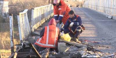РФ повторно обстреляла мост через Днестровский лиман, пострадавших железнодорожников нет — Камышин
