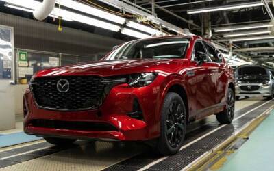 Mazda начала выпуск премиальных кроссоверов CX-60 для Европы
