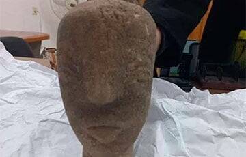 Фермер из сектора Газа обнаружил редкую скульптуру ханаанской богини