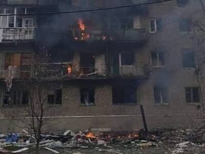 В Лисичанске оккупанты намеренно стреляли в школу, в которой прятались 23 человека – ГСЧС