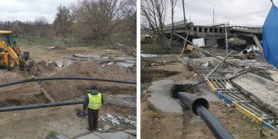 В Ирпень проложили водопровод, воду будут поставлять из Киева — КГГА