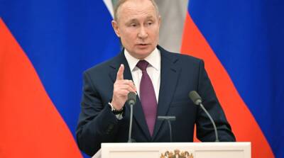 Путин угрожает «молниеносным ответом» за вмешательство в войну