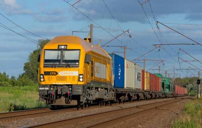 Тестовый поезд LTG Cargo отправился из Литвы в Украину