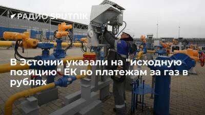 Эстонская газовая компании Eesti Gaas не планирует покупать газ в РФ и платить за него в рублях