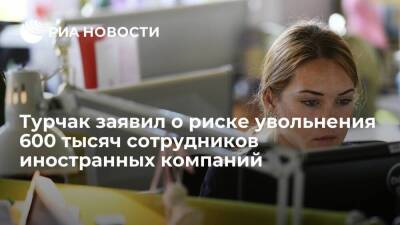 Турчак: в компаниях из недружественных стран до февраля трудились два миллиона человек