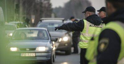 Внимание: в пятницу полиции трех стран усилят контроль на трассе Via Baltica
