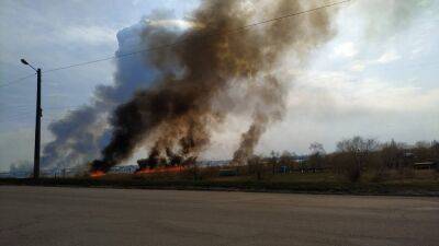 Херсон охватил сильнейший пожар: весь город окутан дымом (видео)