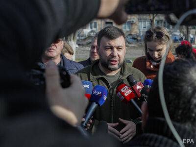 Главарь боевиков "ДНР" Пушилин заявил об отмене парада 9 мая