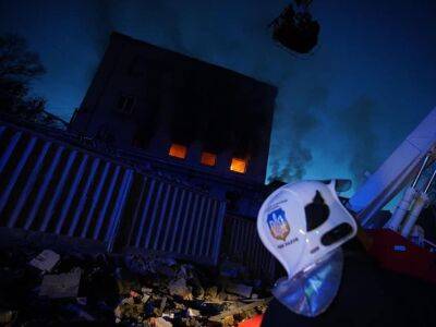 В результате обстрела Киева частично разрушен жилой дом, пострадало 10 человек – ГСЧС