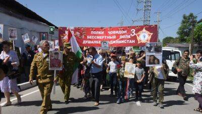 В Душанбе запланирован "Бессмертный полк"