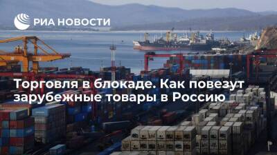 Торговля в блокаде. Как повезут зарубежные товары в Россию