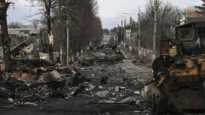 Буча: россияне отступили, на улицах тела убитых в гражданской одежде