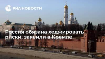 Песков: Россия никому не угрожает, но во враждебной среде обязана хеджировать риски