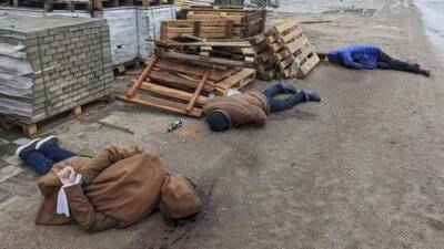 Российская армия массово расстреливала мирных жителей в Украине
