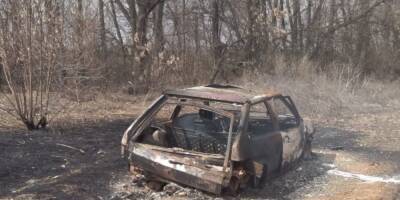 В Днепропетровской области из-за наезда на боеприпас РФ взорвался гражданский автомобиль
