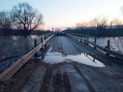 Мост через реку Бабка в Кунгурском округе закрыт