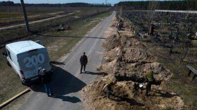 Полиция Киевской области обнаружила новое захоронение в Буче