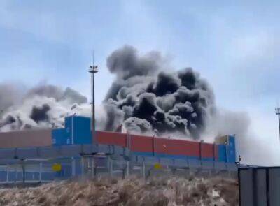 В России горит сахалинская ГРЭС-2