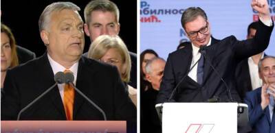 Друзі Путіна перемогли на виборах в Угорщині та Сербії