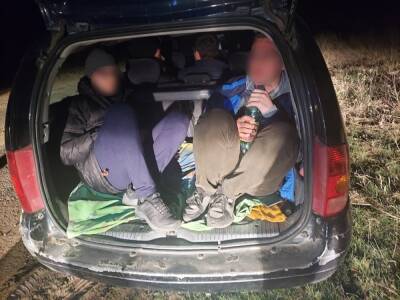 Ехали в "бабушку". В Одесской области мужчины пытались покинуть Украину в багажнике авто