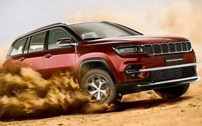 Jeep представил семиместный кроссовер Meridian - autostat.ru - Бразилия - Индия - Пуна