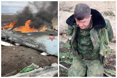 Погубил множество мирных людей: сбитый на Харьковщине российский летчик рассказал о задании в Украине