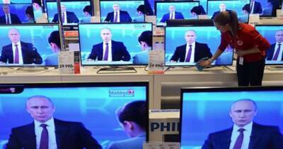 Восемь населенных пунктов Украины переключили на российское ТВ