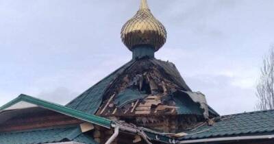 Войска РФ обстреляли церковь в Луганской области: ранены священники (фото)