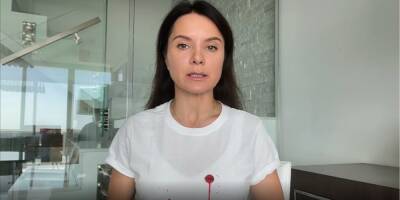 В футболке со «следами» выстрелов. Лилия Подкопаева обратилась к мировым лидерам и рассказала, как помочь Украине