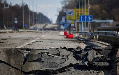 В Киевской области разрушены пять мостов
