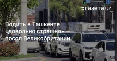 Водить в Ташкенте «довольно страшно» — посол Великобритании