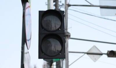 На шести перекрестках Тюмени откючены светофоры